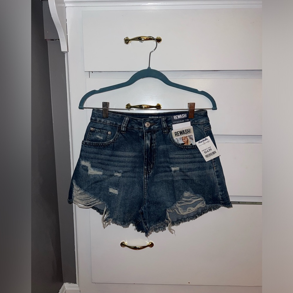 NWT Rewash Denim High Waisted Shorts